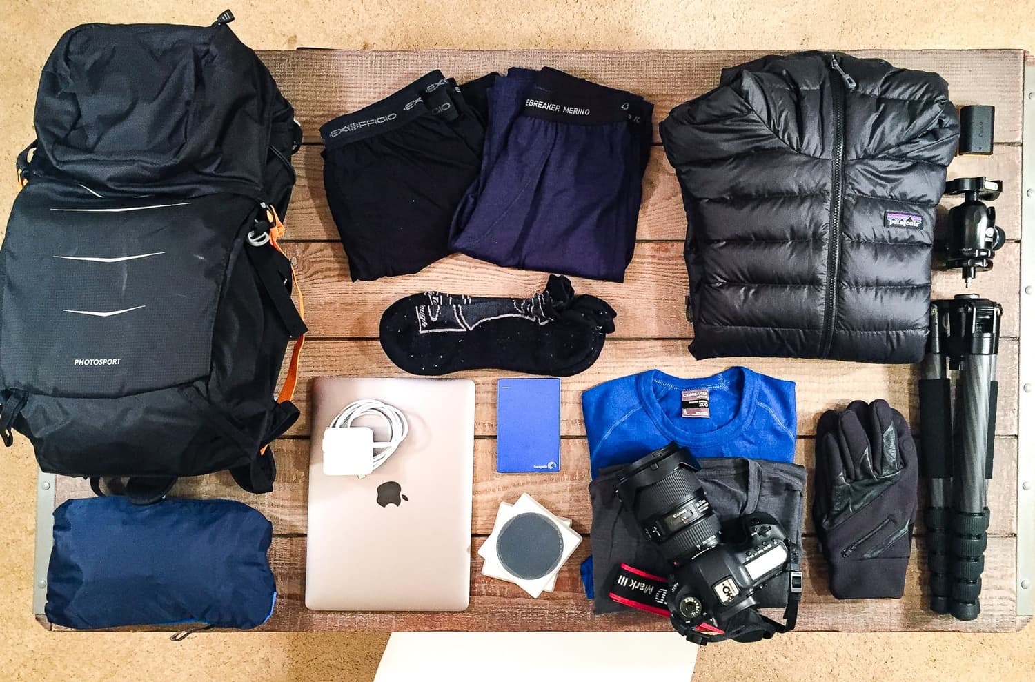 Ultralight Packing List for Digital Nomads & Photographers: 1 Carry-On Bag, Indefinite Travel.