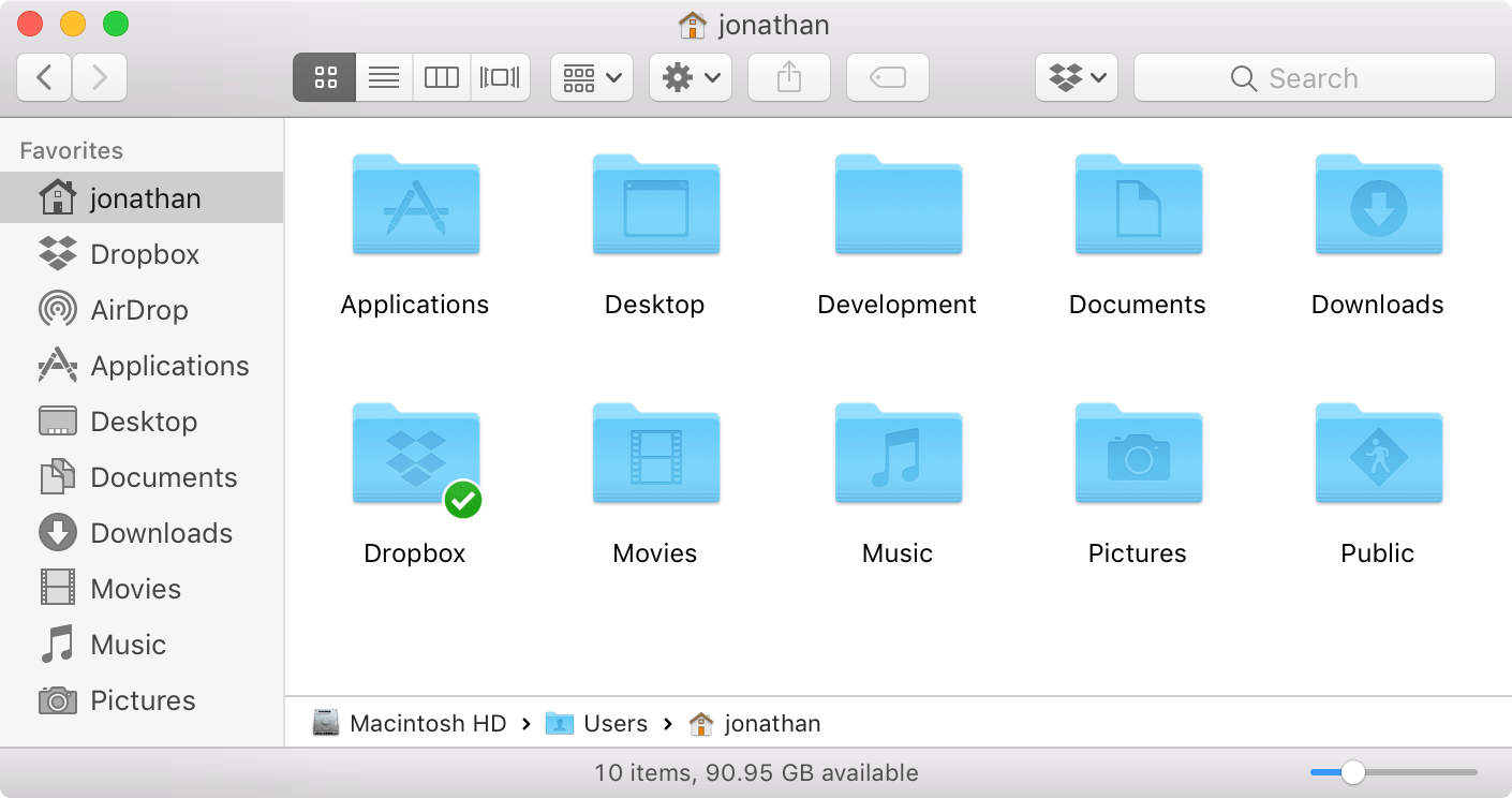 macOS Finder