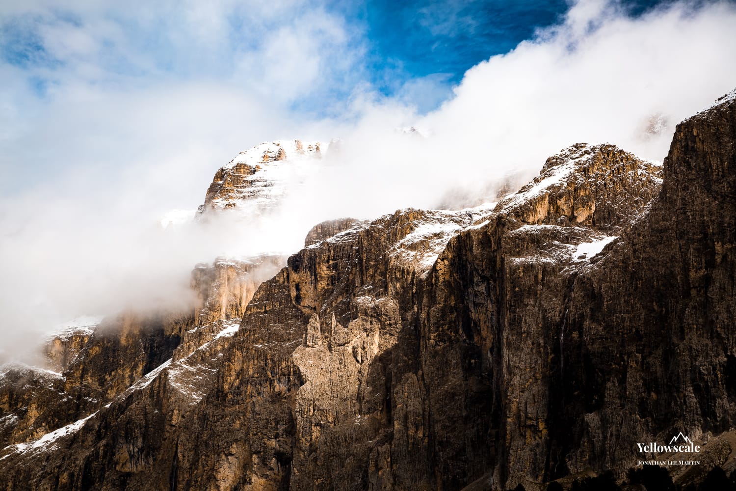 My first metal print: Sella Towers in the Dolomites