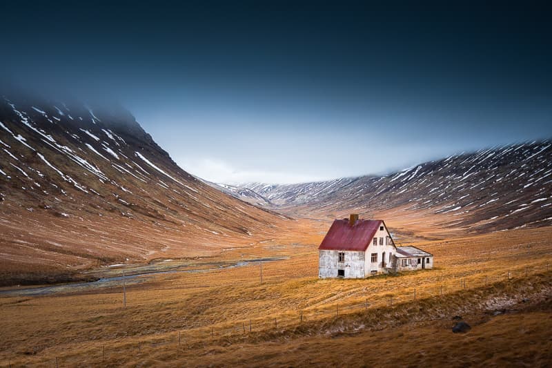 Farm House in Norðurland, Iceland